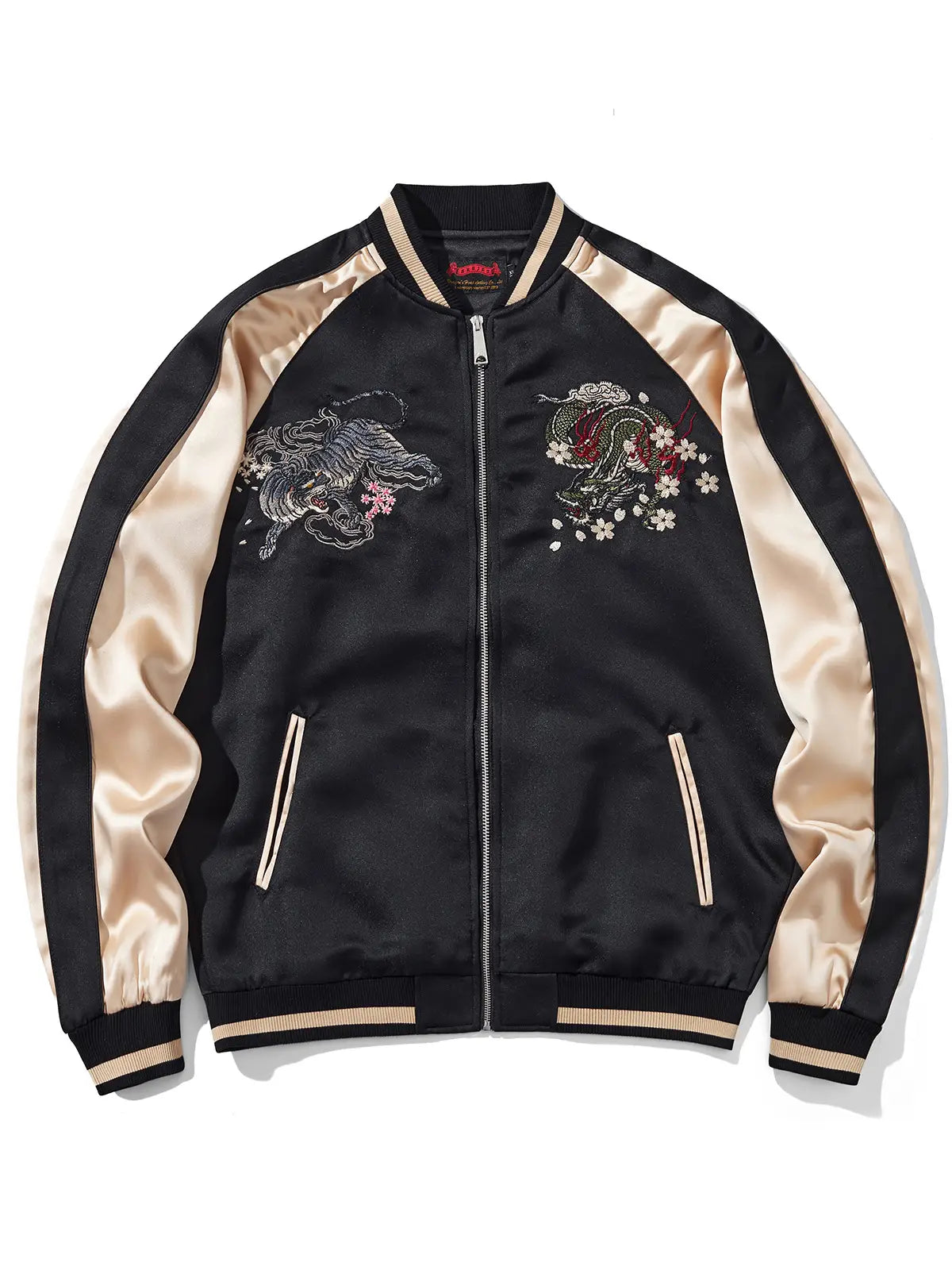 Jacket embroidered with mythical creatures (unisex) 