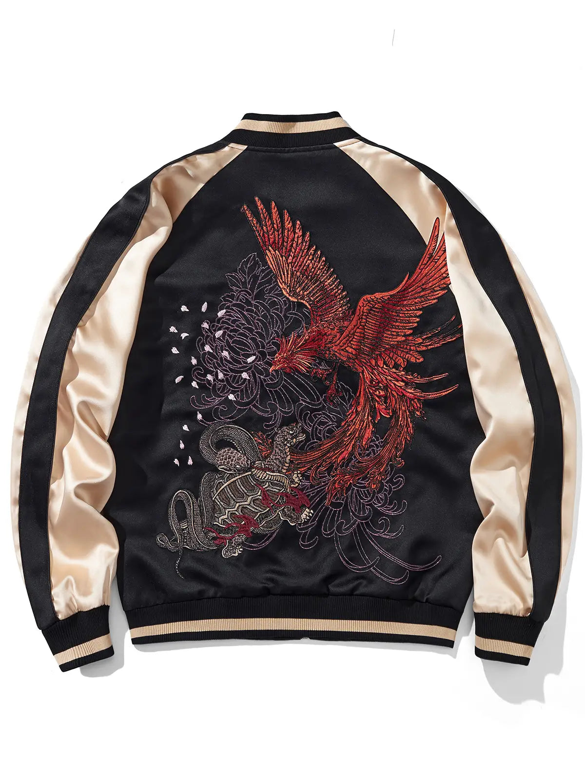 Jacket embroidered with mythical creatures (unisex) 